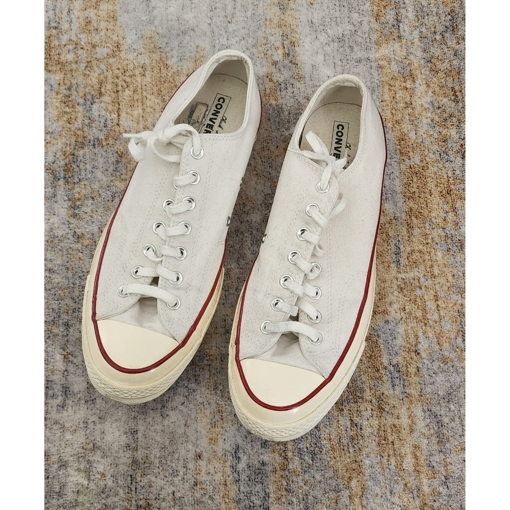 Converse Mens Chuck 70 Classic Shoes Low Top Sneaker Parchment 162062C Size 11.5